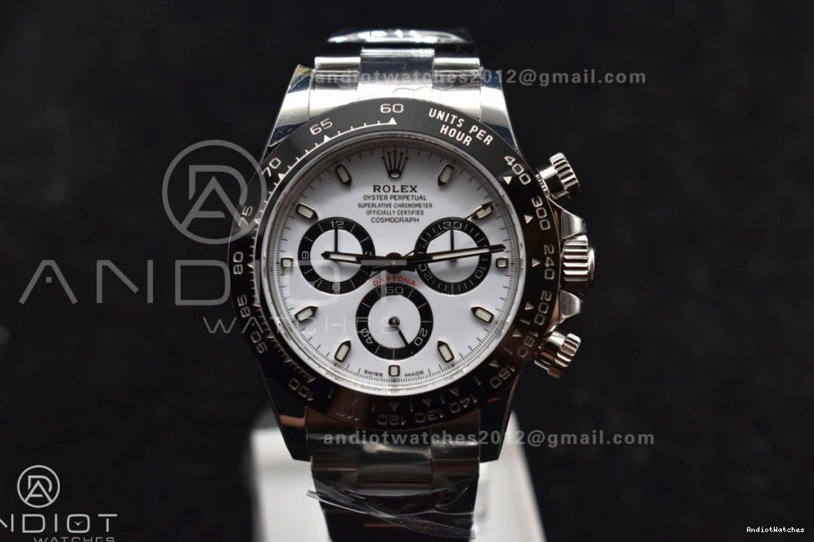 Daytona 904L and 732 BTF White SS Lightweight 1:1 SA Case Best Bracelet Dial 116500 Edition 0709